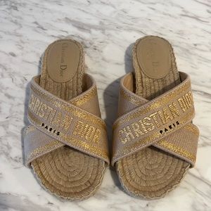 Christian Dior women’s granville Dway espadrille sandals